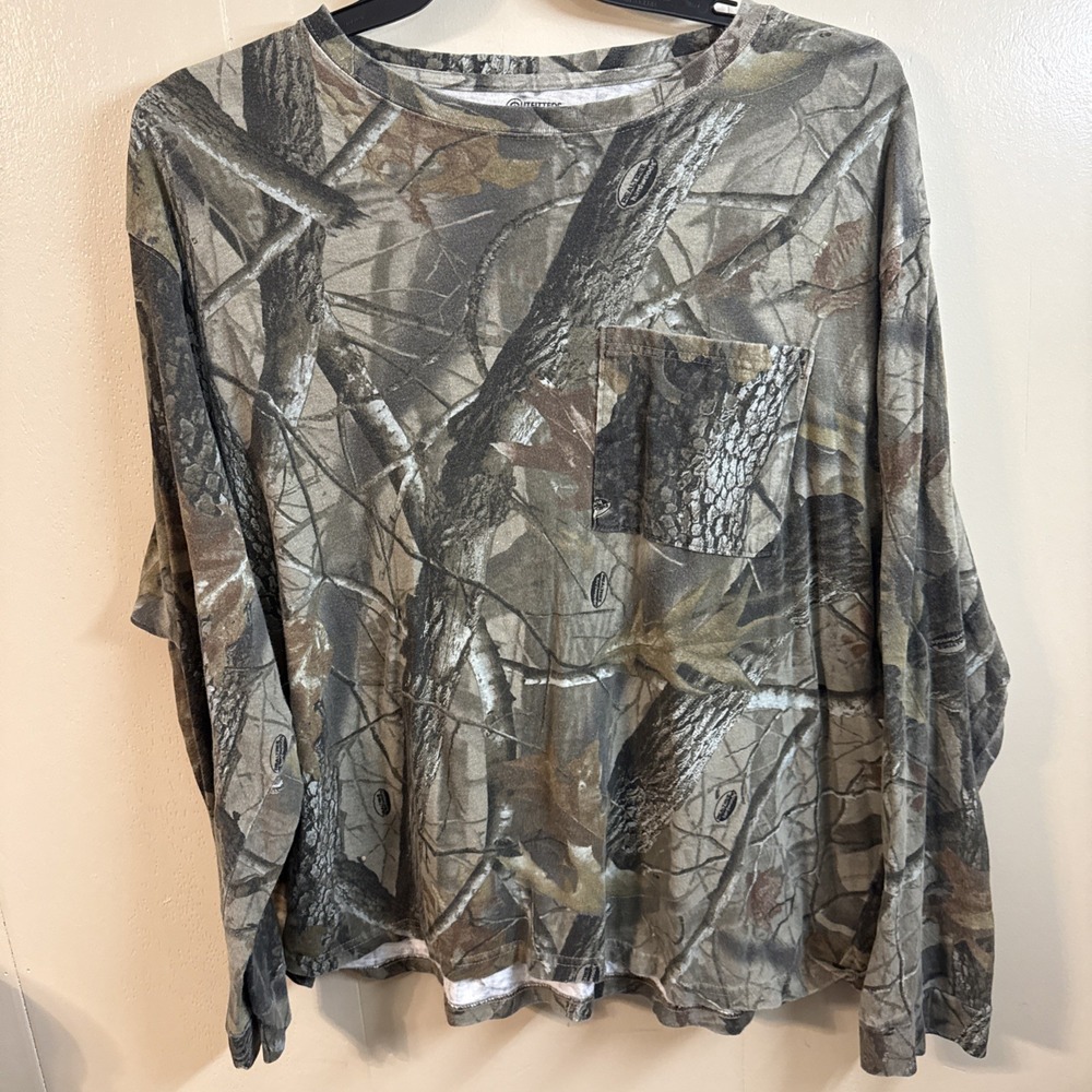 Camouflage Outfitters Ridge Men's 2xl Long Sleeve Tshirt